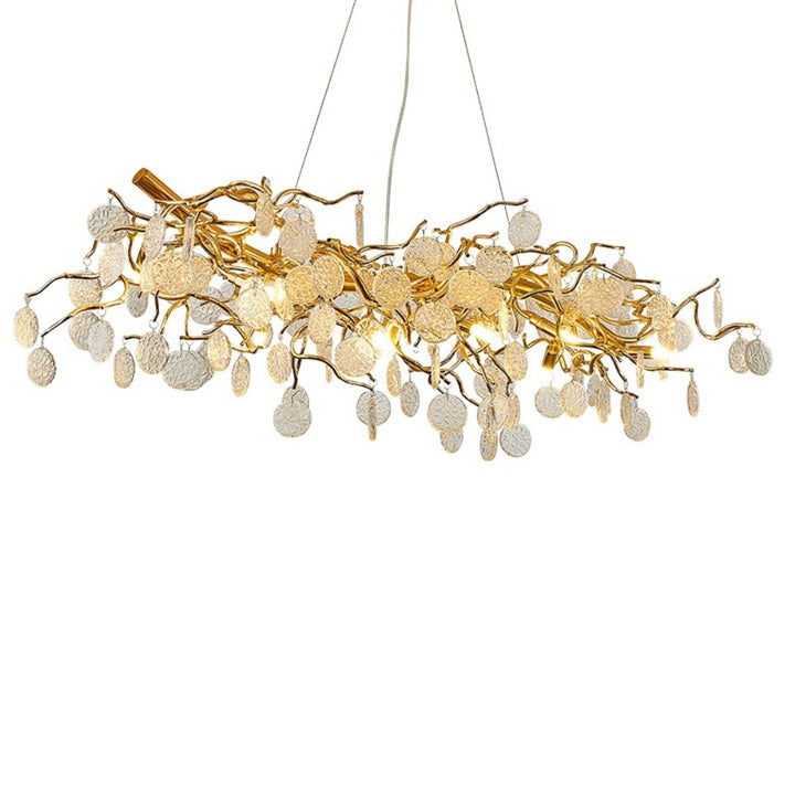 Newest Modern Crystal Chandelier Flush Mount Tree Branch