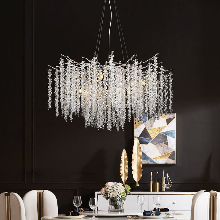 Zhongshan Modern LED Crystal Dining Room Chandelier