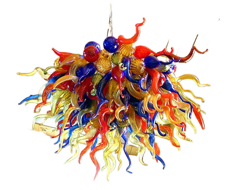 Multi Colored Modern Chandelier