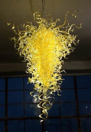 vintage glass chandelier