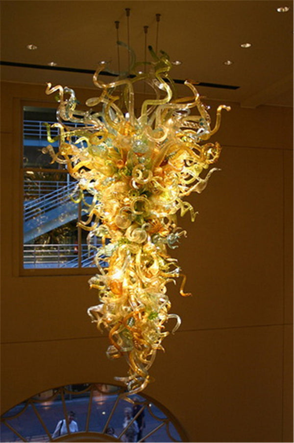 Blown Glass Chandelier Modern