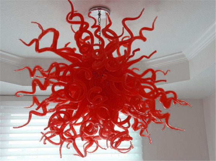 Bedroom Chihuly Chandelier