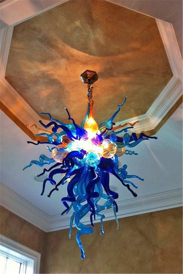 Multi Colored Chihuly Light Fixtures Modern Art