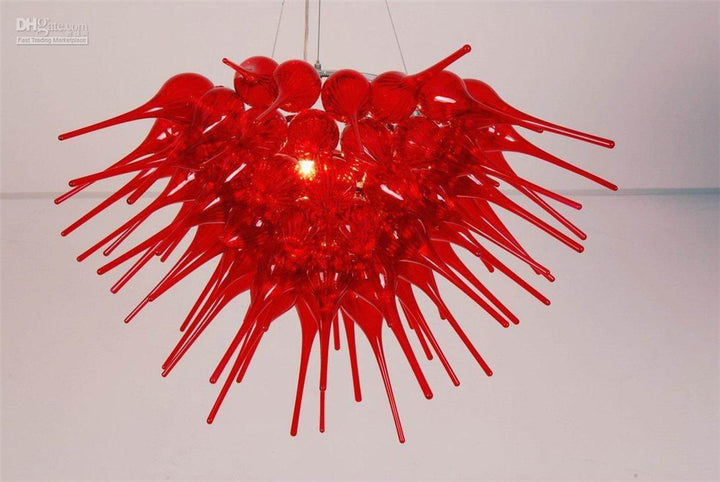 Living Room Chihuly Style Glass Chandelier