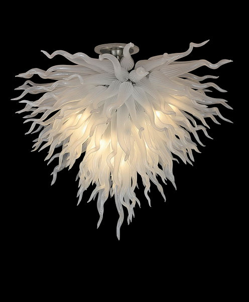 white murano glass chandelier