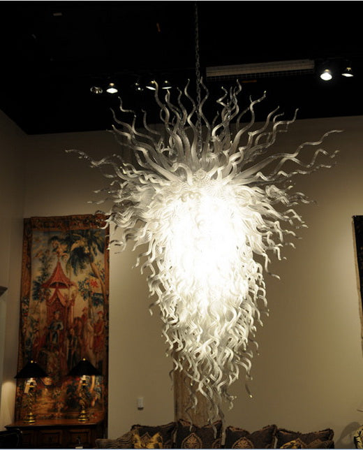 large modern chandelier