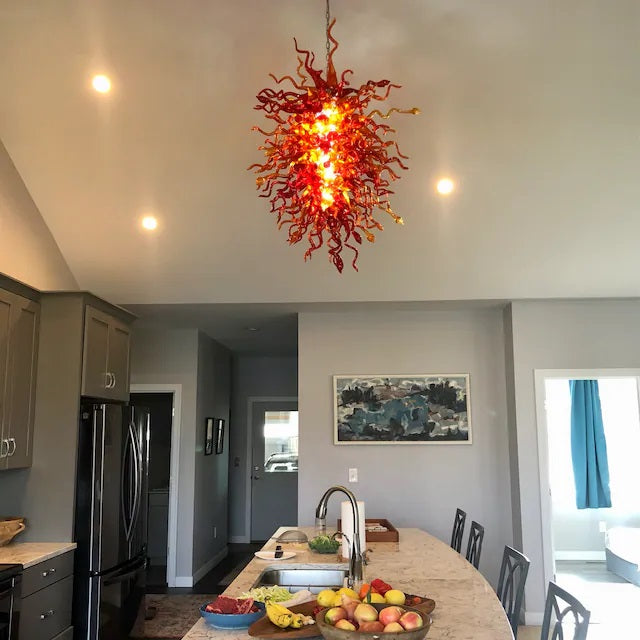 unique chandeliers for dining room