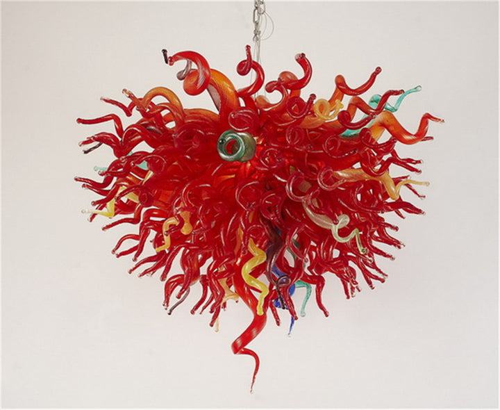 Christmas Blown Glass Chandelier for Party
