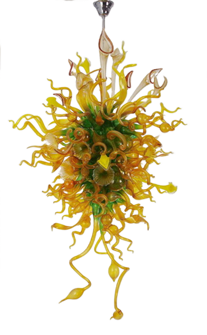 Blown Glass Chandelier