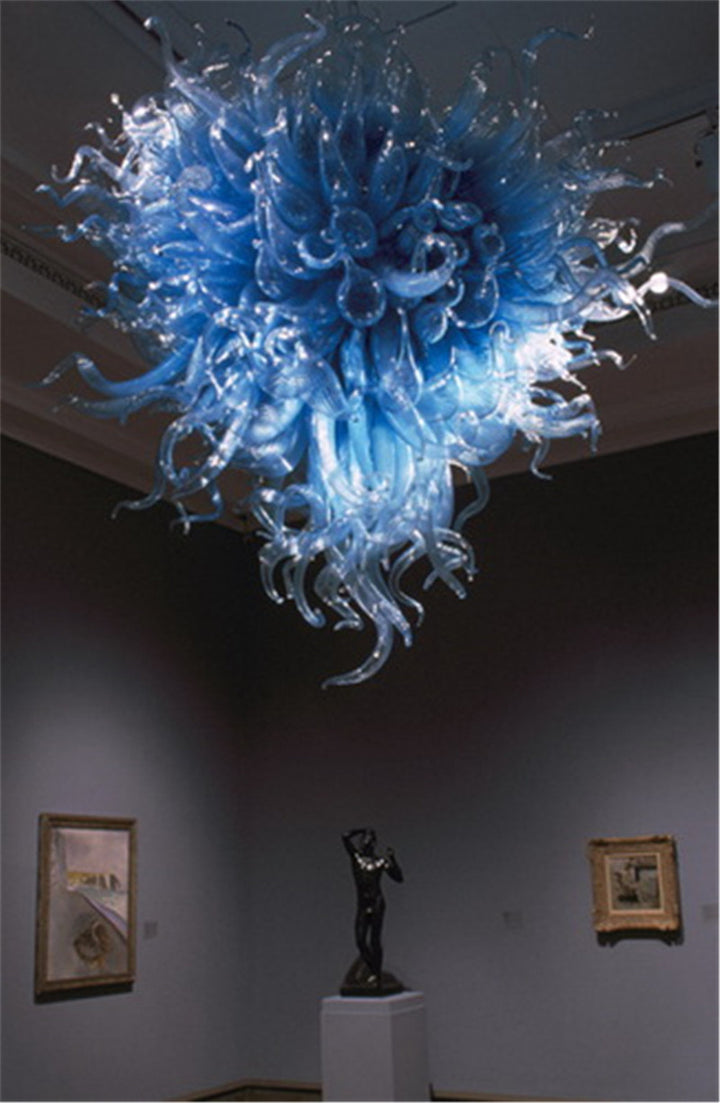 Blue Murano Glass Chandelier Lighting