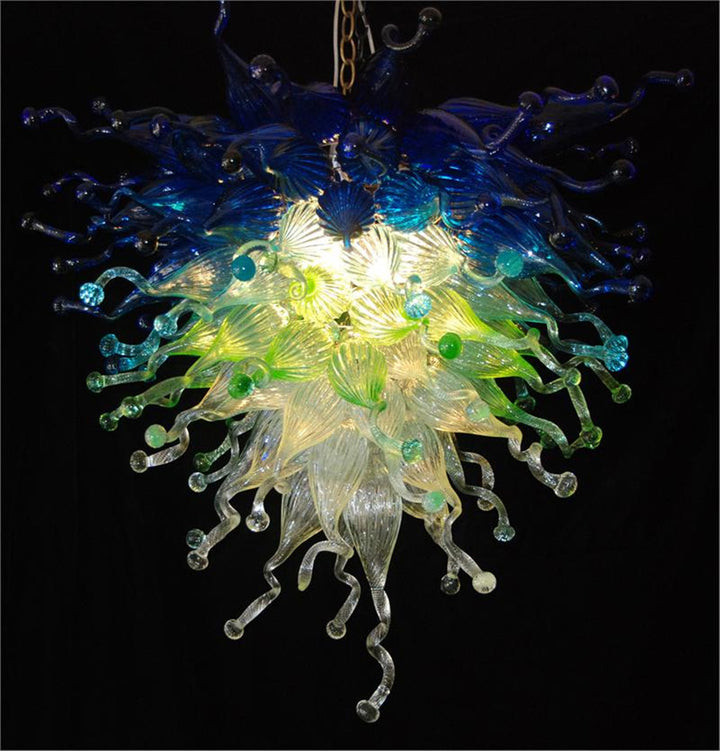 Elegant Blown Glass Chandelier Lighting