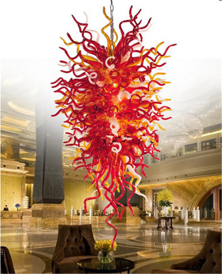 Luxury Chihuly Style Chandeliers Modern Art Lighting Hotel Decor