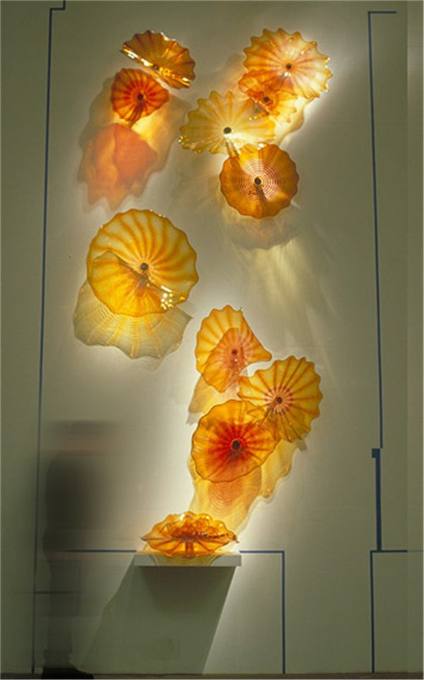 Luxury Modern Murano Glass Wall Lamps for Hotel